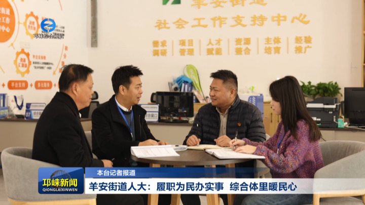 【20260121】羊安街道人大：