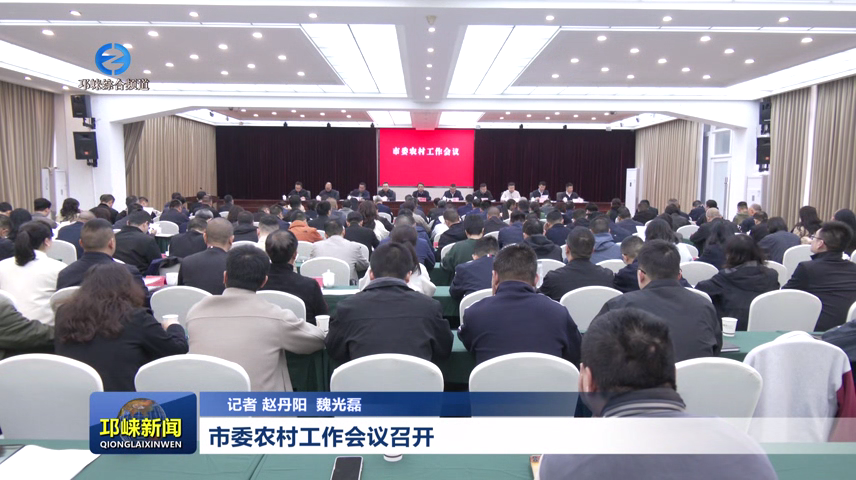 【20260403】市委农村工作会