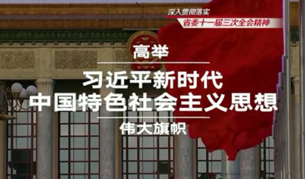 省委十一届三次全会宣传片《思想旗帜篇》