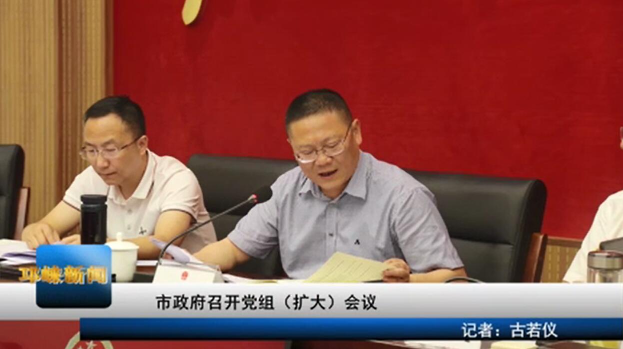【20200629】市政府党组（扩