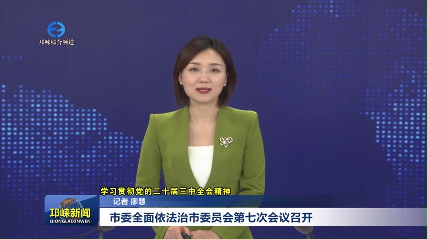 【20240722】市委全面依法治