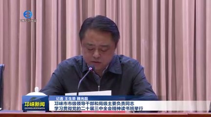 【20250328】邛崃市市级领导